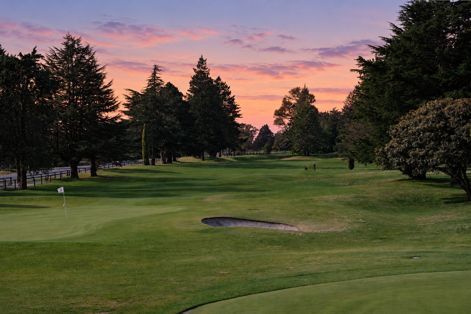 TWILIGHT AT NAPIER GOLF CLUB